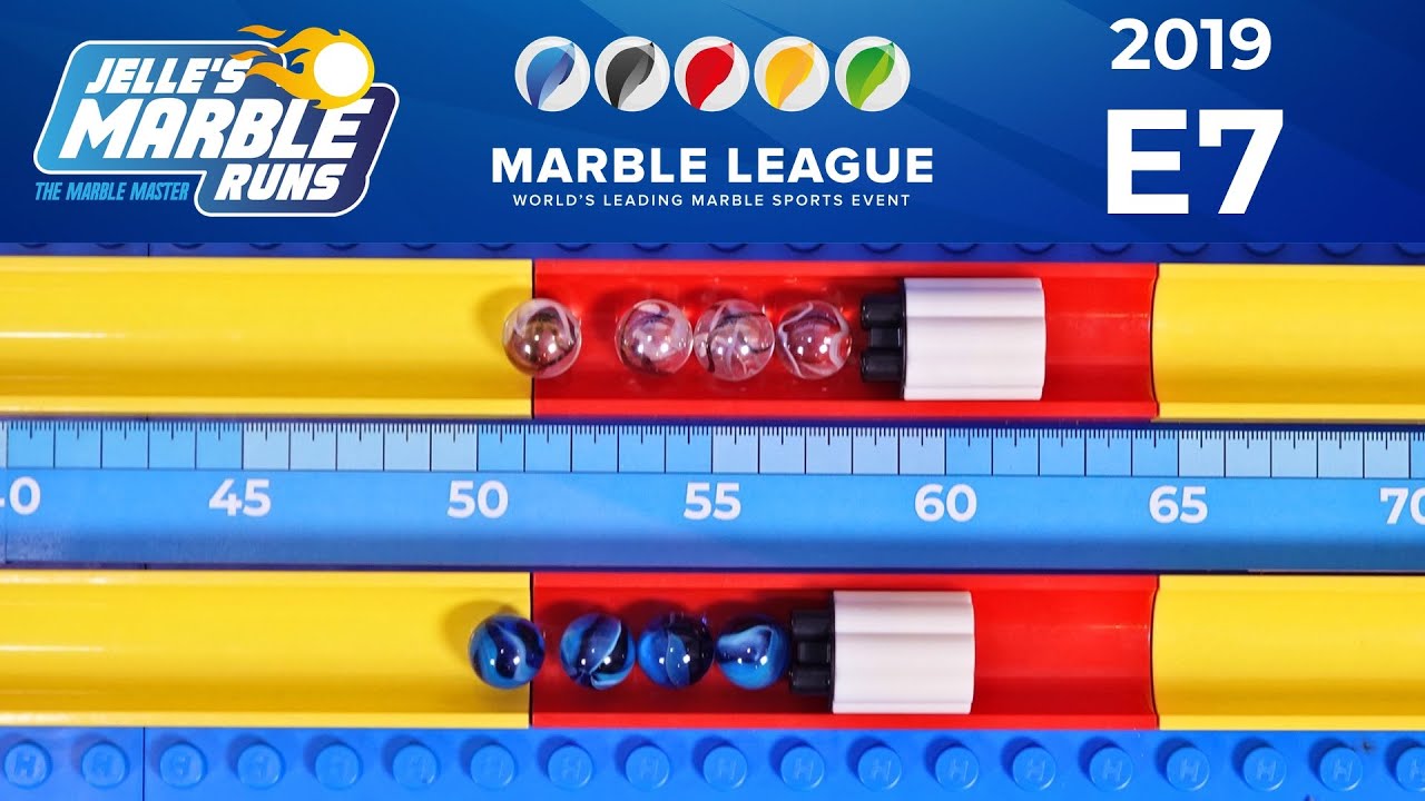 Marble Race Marble League 2019 E7 Block Pushing YouTube