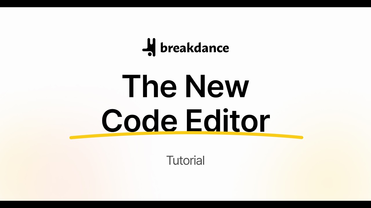 Build Anything in Breakdance with Custom Code (New Code Editor: HTML/CSS/JS)