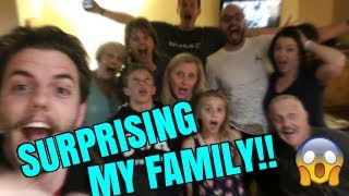 SURPRISING MY FAMILY! THEY HAD NO IDEA!