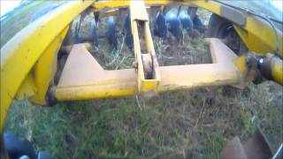 Tractor Same explorer 95 con rastra súper tatu