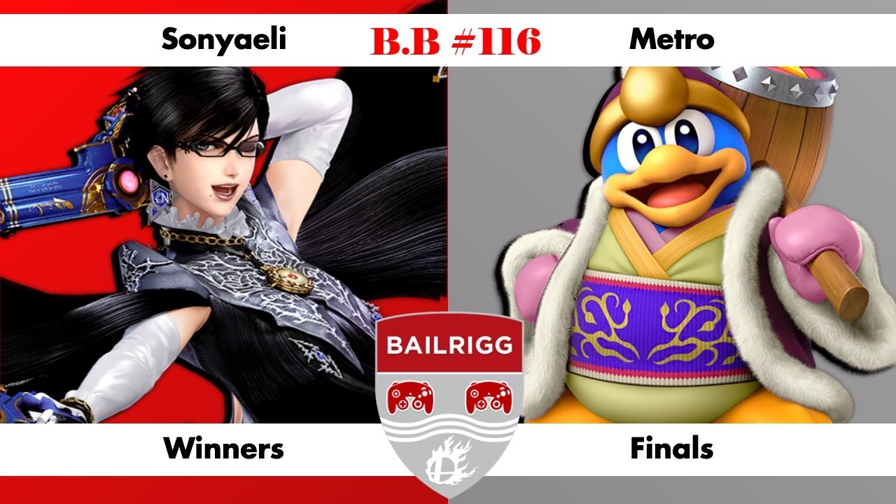 Sonyaeli (Bayonetta) vs Metro (King Dedede) Winners Finals Bailrigg Bitesized#116