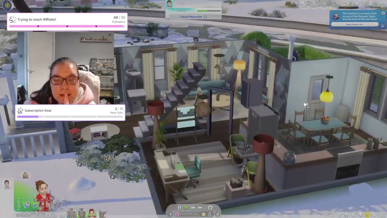 The Sims 4 - Not So Berry Challenge - Tonight we start Gen 2 :-) (Part 4/8)