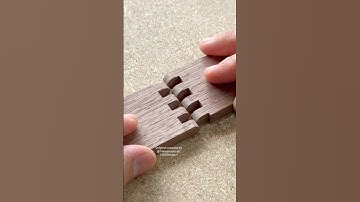 How to Make Wooden Hinges | Memo #shorts #woodworking #diy