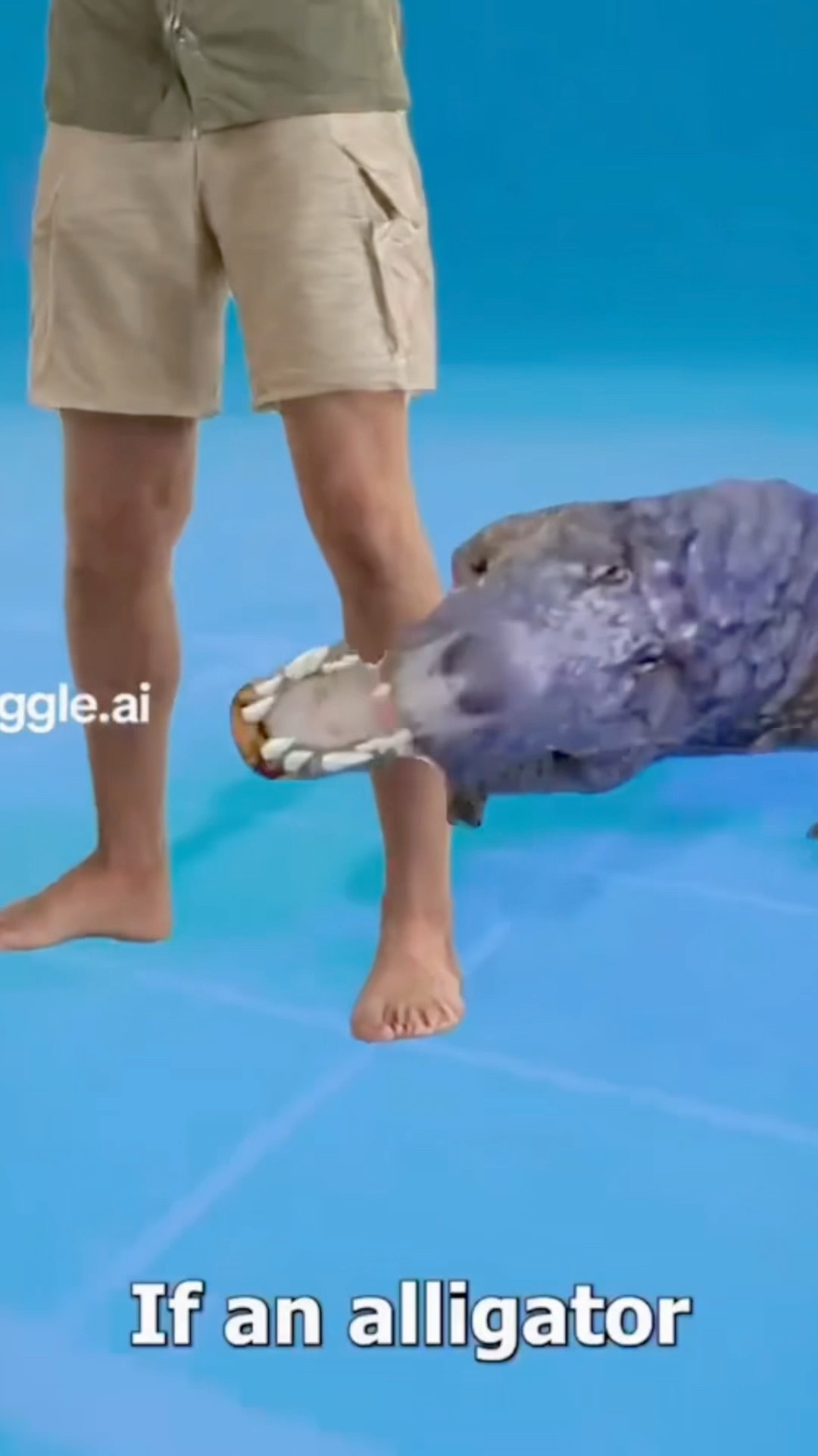 QUE TE PASARÍA SI TE MUERDE UN COCODRILO