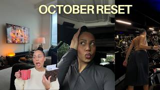 OCTOBER MONTHLY RESET 🎃 setting new goals, reflections & empties *MOTIVATING VLOG*