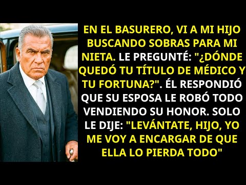 El Doctor más Brillante Terminó Mendigando — Pero Cuando su Padre Vio al Bebé que Cargaba...