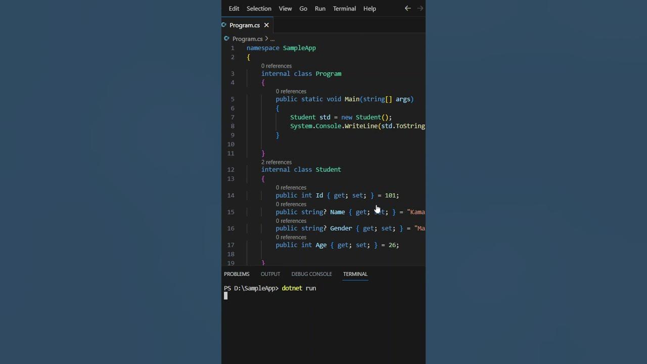 SECRETS OF C 27 Overriding .ToString() Method🔥🔥 YouTube