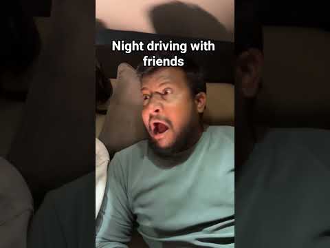 Night Driving with Friends #comedy #funny