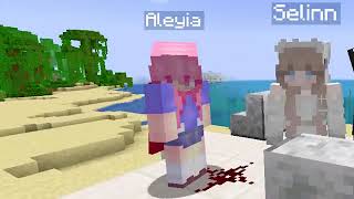 KIZLARLA DOLU ADADA 1 GÜN GEÇIRMEK ! - tek erkek benim (minecraft)