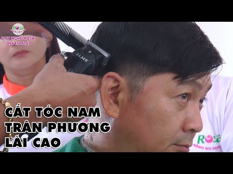 Video Hướng dẫn kỹ thuật cắt tóc nam kiểu trân phương lài... - youtube