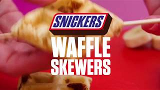 SNICKERS Waffle Skewers