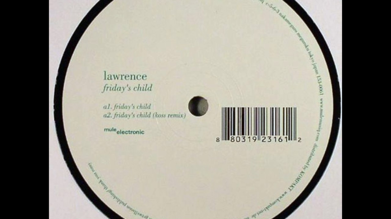 Watch Lawrence - Friday's Child on YouTube Watch Lawrence - Friday's Child on YouTube