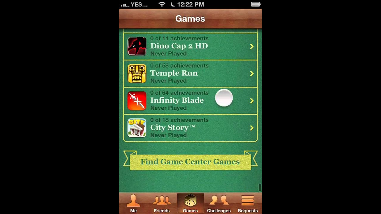 My Game Centre Account YouTube