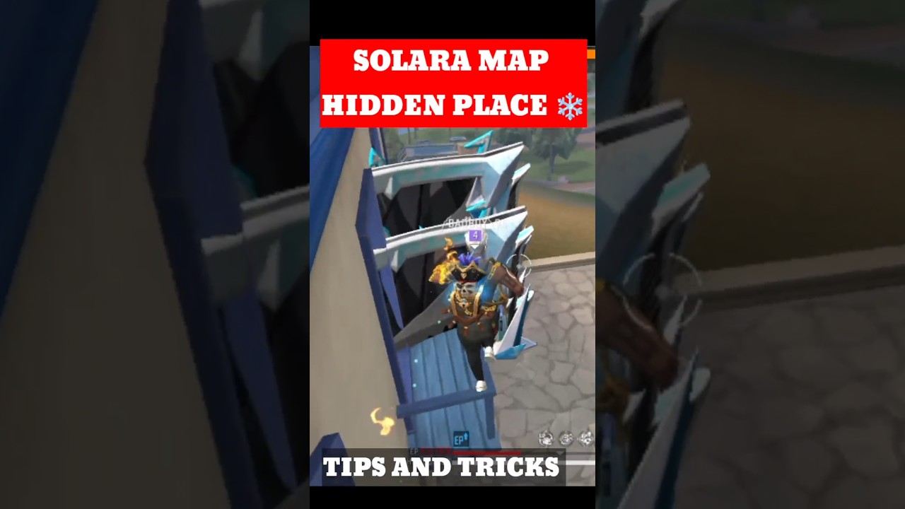 NEW SOLARA MAP CS RANK HIDDEN PLACE 😱 | SOLARA MAP HIDDEN PLACE CS RANK | CS RANK HIDDEN PLACE
