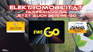 Elektromobilität - Tariferhöhung jetzt auch bei ewe Go screenshot 3