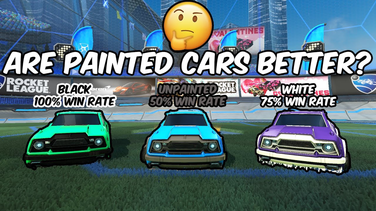 Are Painted Cars BETTER in Rocket League?