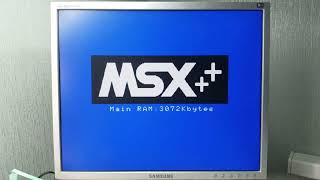 MSX Carnivore 2. CF-card test.