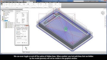 InventorCAM iMachining Getting Started - Walkthrough: Verify the tool path and generate GCode