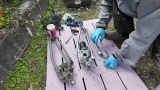 地獄のワイパーリンク交換 DYデミオ