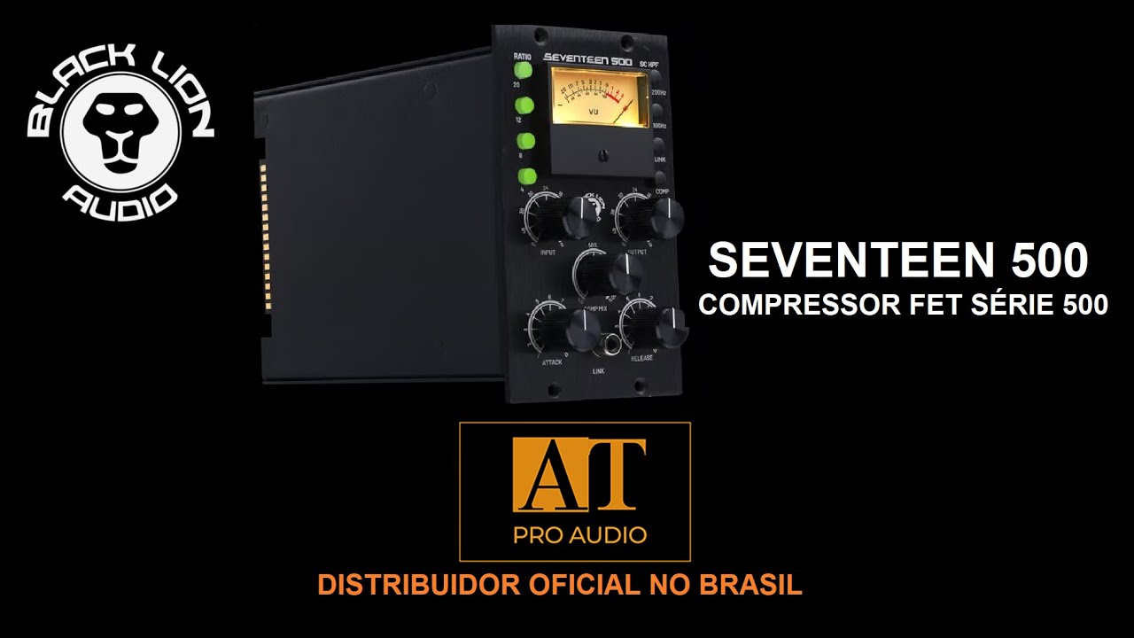 BLACK LION AUDIO SEVENTEEN 500 COMPRESSOR FET 500 SERIES - AT PROAUDIO ...