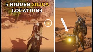 5 hidden Silica in the desert at Secret Locations || AC Origins - Part 3