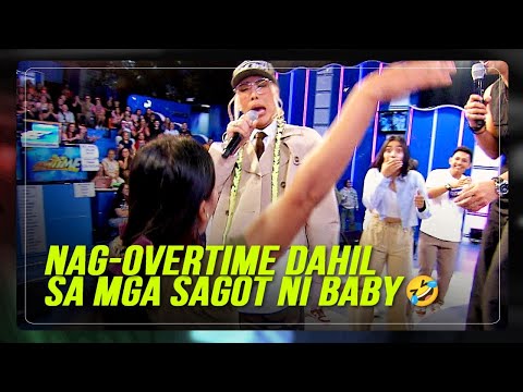 'Overtime na pala!' Vice Ganda pabirong bumulagta dahil sa mga sagot ng contestant | ABS-CBN News