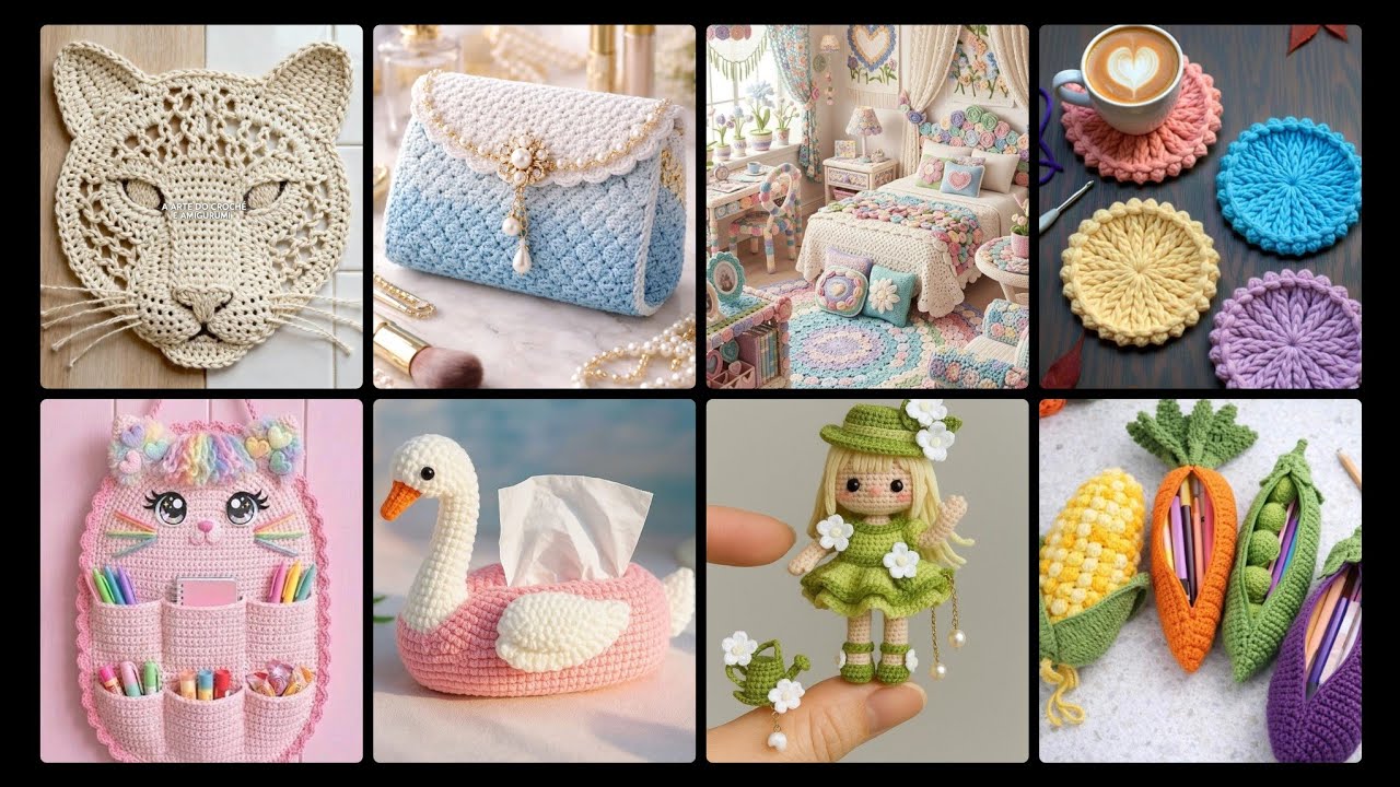 ✨ Amazing Crochet Collection 2026 | Beautiful & Easy Handmade Crochet Ideas for Home & Gifts