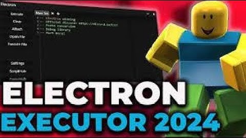 Roblox Electron Executor 2024  Powerful Exploit for Roblox   Free Download