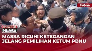 Download lagu [BREAKING NEWS] Clashes Break Out, Tensions Rise Ahead of PBNU Chair Election | tvOne