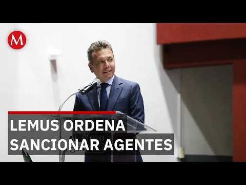 Pablo Lemus promete sancionar a policías por excesos en manifestación violenta