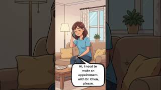 Doctor's Appointment Conversation | English Dialogue Practice #english #englishspeaking Doctor's Appointment Conversation | English Dialogue Practice #english #englishspeaking