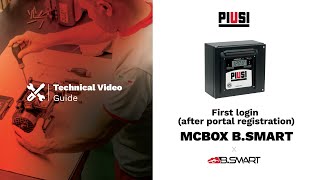 05. MCBOX B.SMART - First login after portal registration