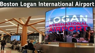 Exploring Boston Logan International Airport Terminals [4K]