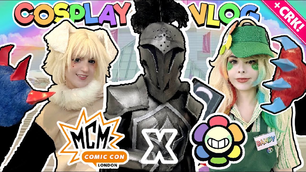 Dandy's World/CRK at MCM COMIC CON [Cosplay VLOG]