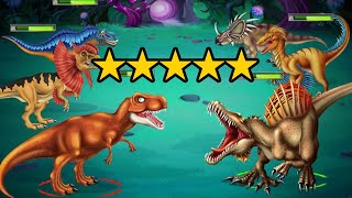 MAX LEVEL 9999 DINOSAUR BATTLES - DINO BATTLE - TOP ANDROID, IOS GAMES screenshot 1