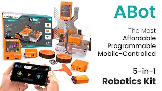 Avishkaar ABot | 5-in-1 Programmable Robotics Kit | Mobile App Controlled screenshot 1