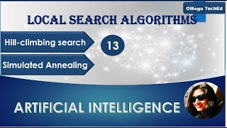 Local search algorithms |Hill-climbing , Simulated Annealing.