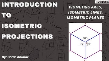 Introduction to Isometric Projection | Isometric Axes, Lines & Planes | Paras Khullar
