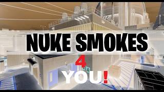 Some CS2 Nuke Smokes - One for A-Squeeky Teamplay, One for Everyday Heaven Smoke Use... Anti-ZywOo