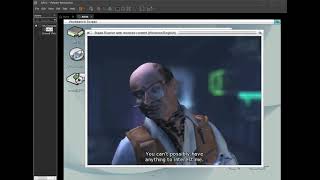 Blade Runner game running in Scummvm 2.2.0 on AROS