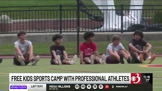 Central Vt. kids train with professional athletes in summer sports camp