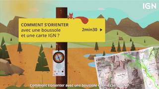 Comment sorienter avec une boussole et une carte IGN 