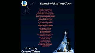 25 December 2023 poem if jesus comes to your home creative writers brindaf jesus