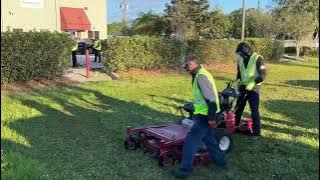 BrightView's Florida Central Regional Safety Training at Sun City - Mowing Machine Training