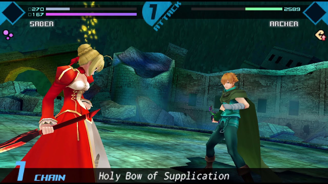 Fate/Extra Robin hood np - YouTube