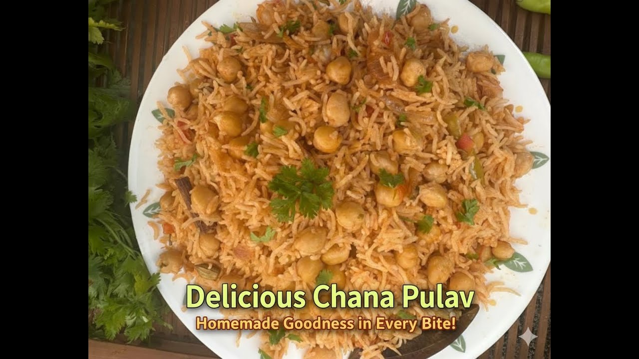 Chana Pulav Recipe| Lunch Box Special Chana Pulav | High Protein Meal.