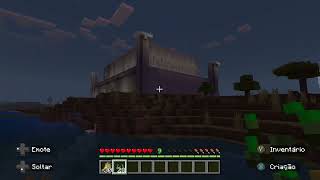 #minecraft olha como está ficando a iluminação da Fortaleza!