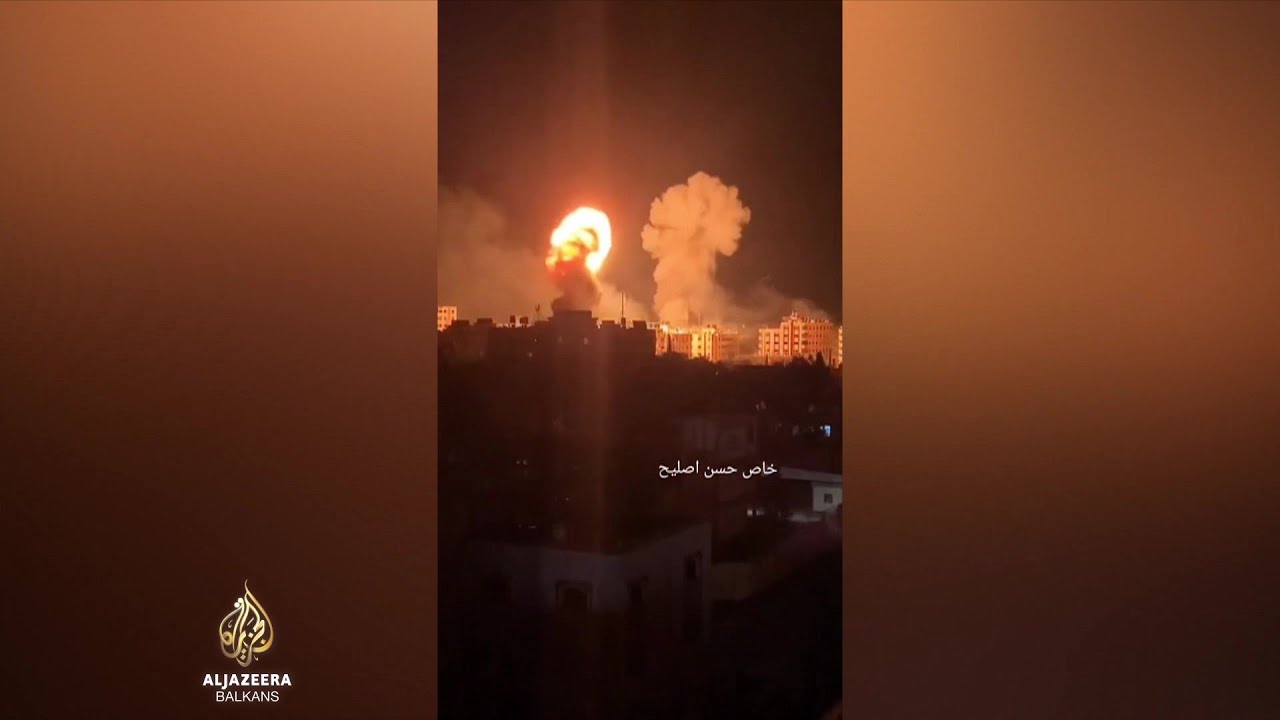 هجمات على جنوب الحزام، ناطحات السحاب تتحول إلى أنقاض