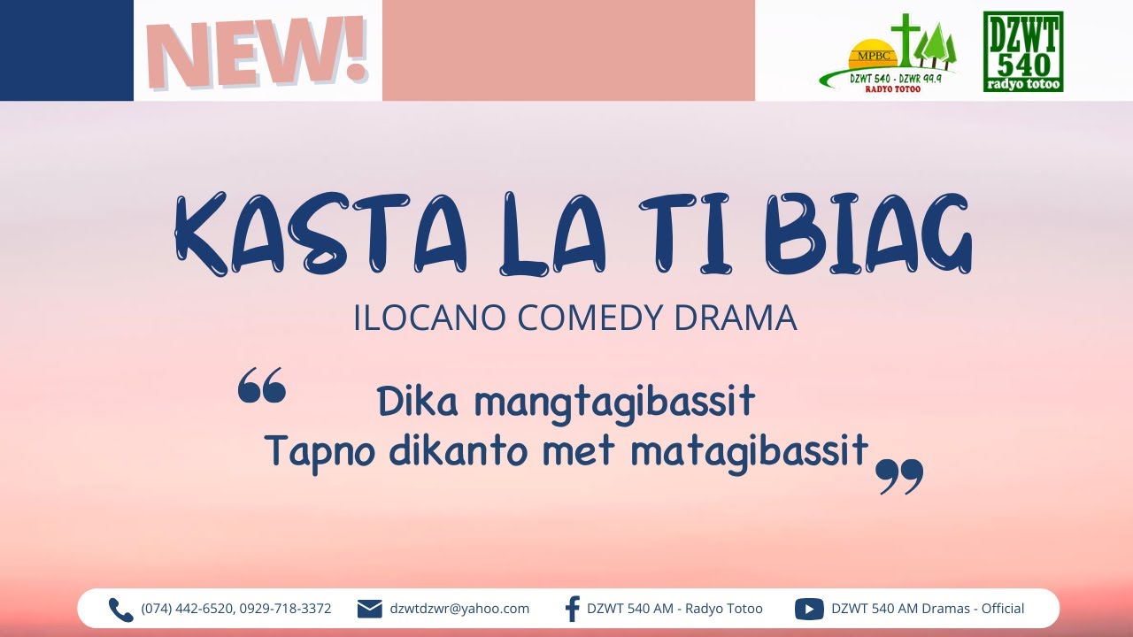 Kasta la ti Biag - May 17, 2025 #IlocanoComedyDrama #DZWTDramasOfficial