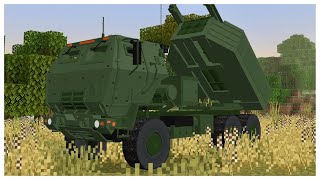 HIMARS WORKING ROCKET LAUCHERS MOD FOR MINECRAFT PE AND BEDROCK minecraft o minecraft screenshot 5